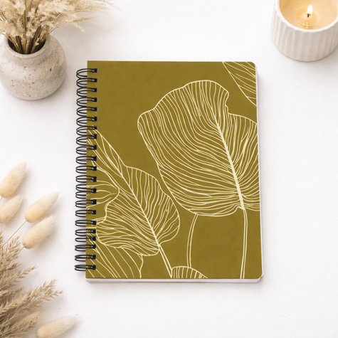 Notebook Verde Botánico