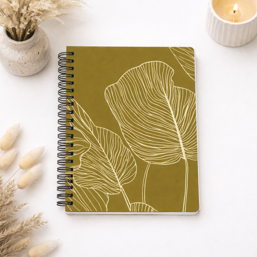 Notebook Verde Botánico