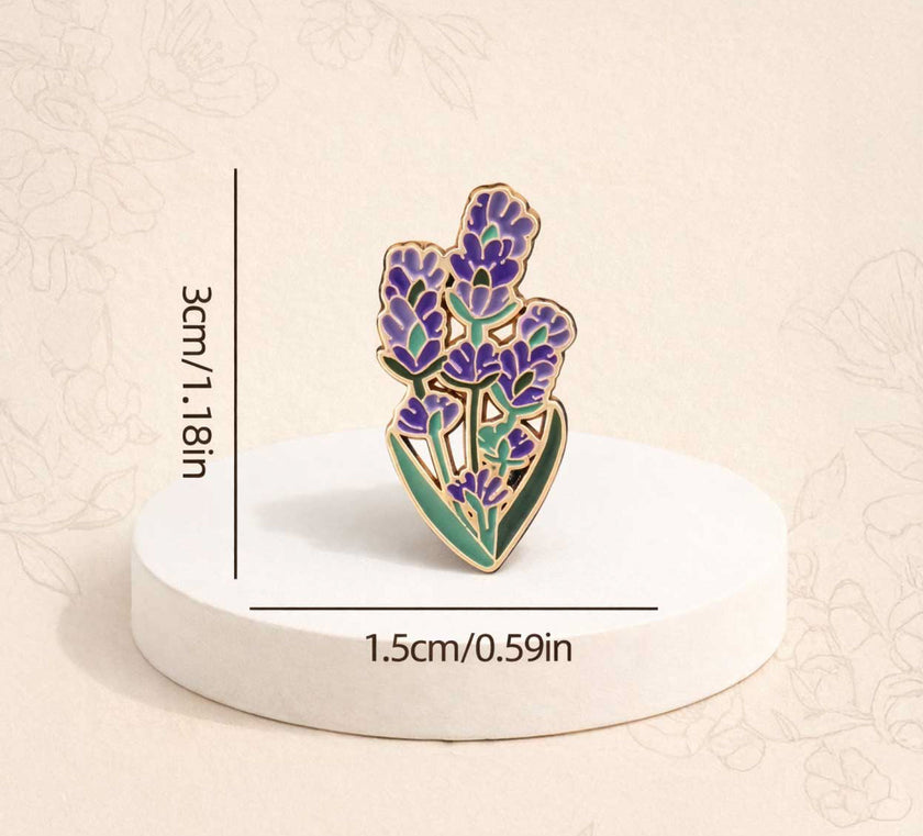 Pin 2D de Lavanda